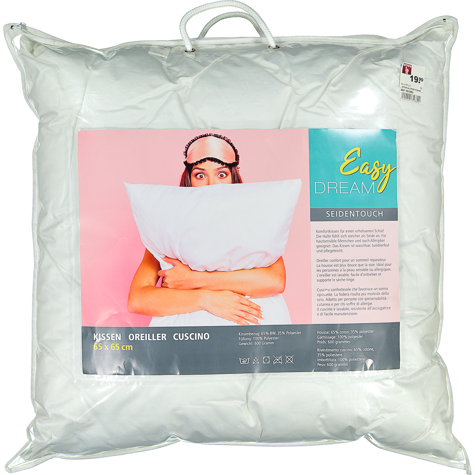 Kissen 65x65 cm Silky Touch