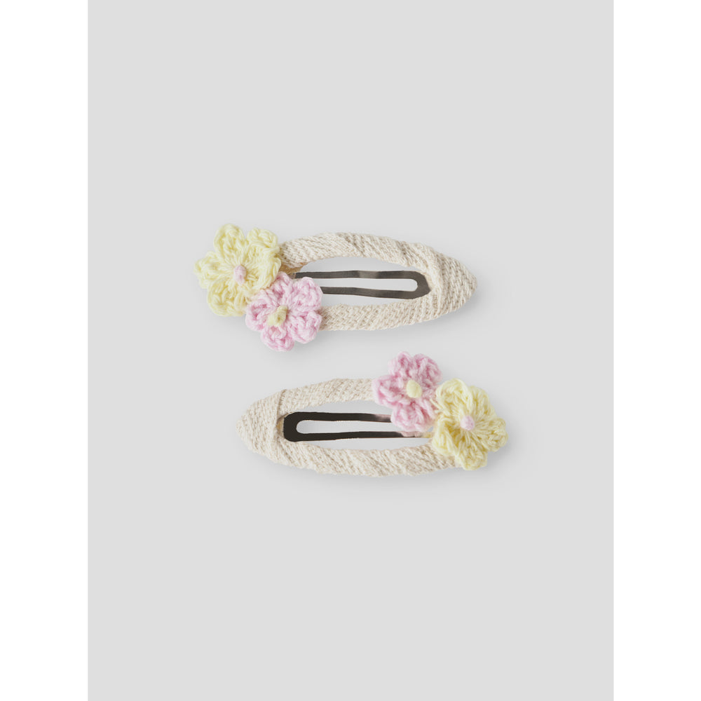 Køb Name It Double Cream Nmfjoflower 2P Hairclip
