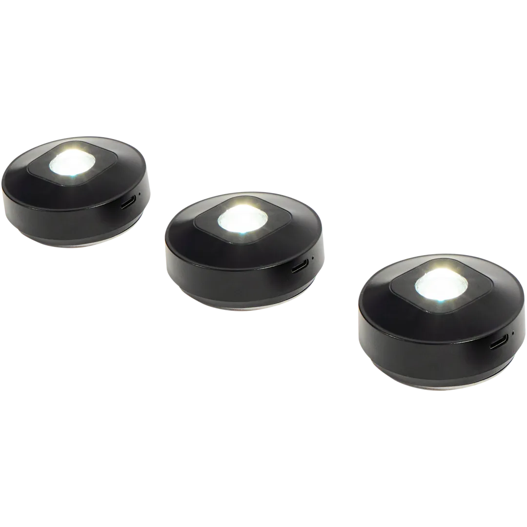 Baltimore oplaadbare ledlampen 3 stuks | diverse varianten