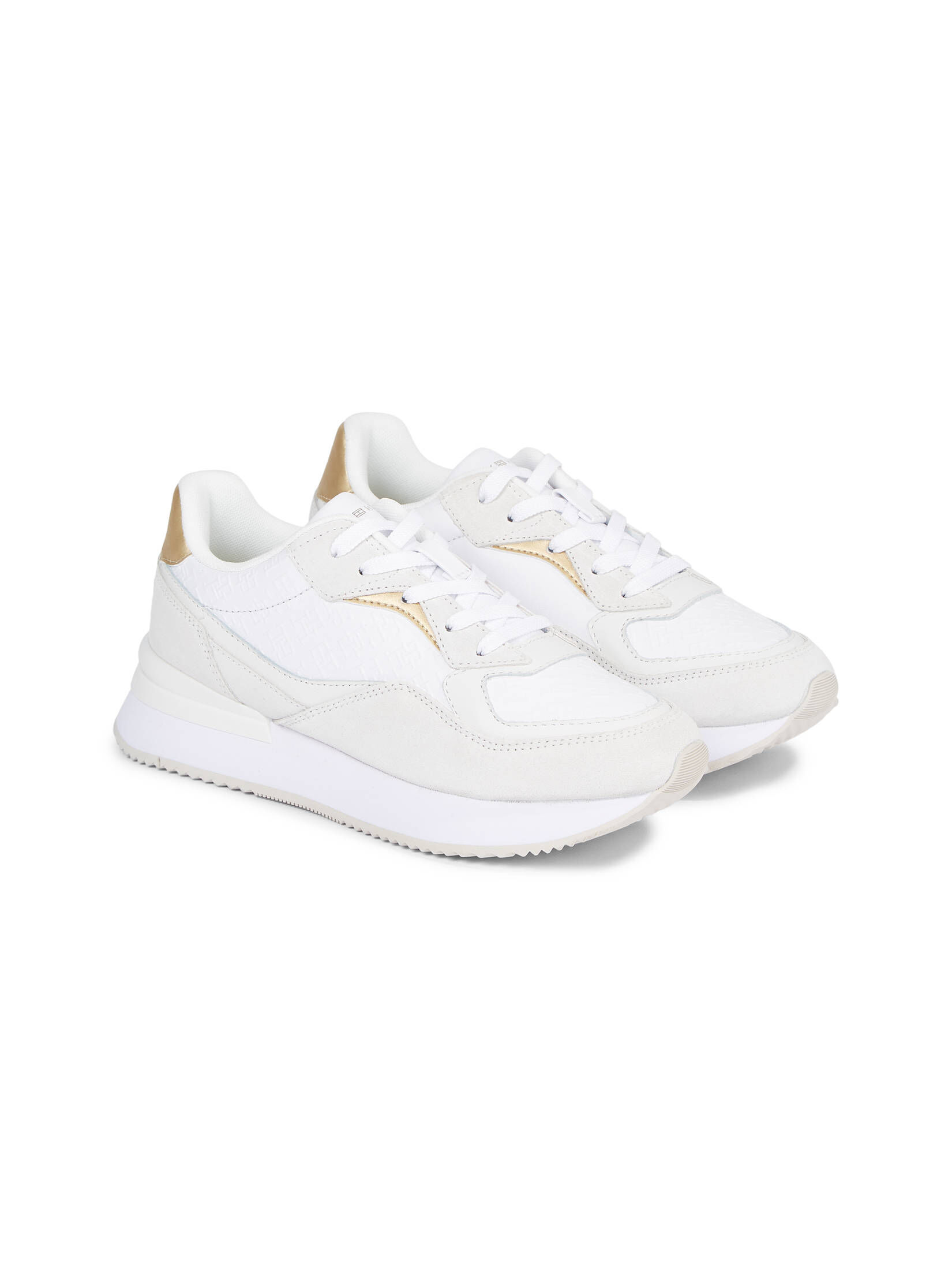 Tommy Hilfiger| Damen Sneaker LUX MONOGRAM RUNNER