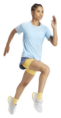 Maillot manches courtes Femme adidas Performance Own The Run Bleu