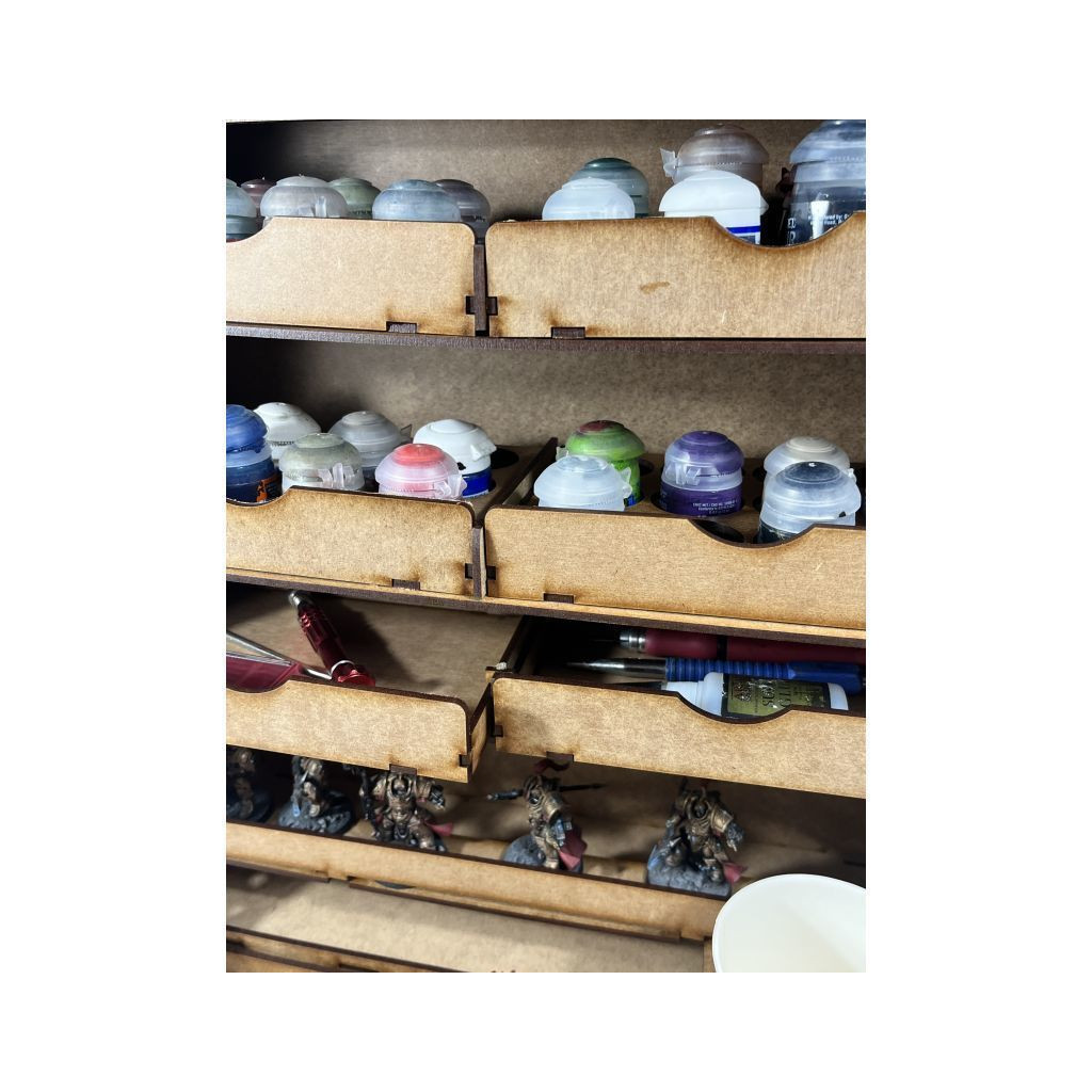 Établi de Peinture Transportable (Pots)