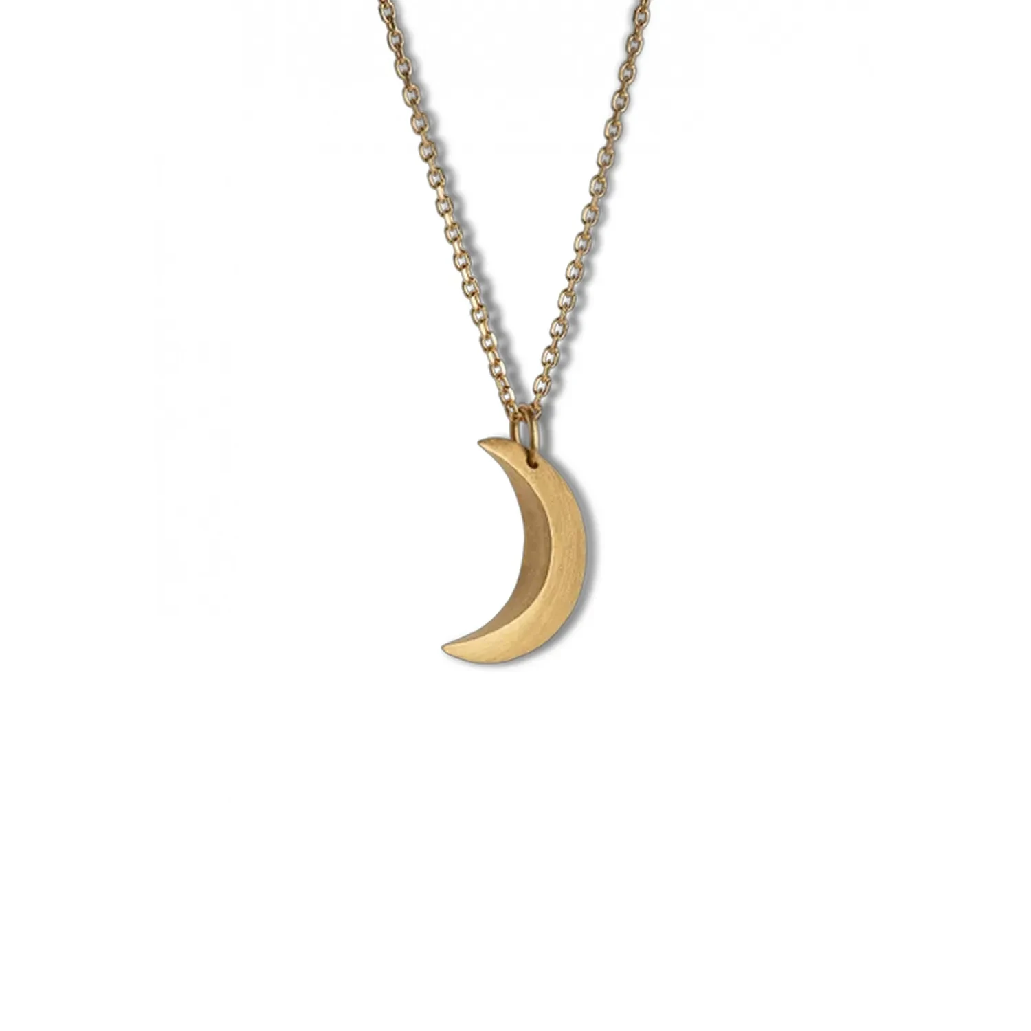 Jane Kønig Half Moon Vedhæng 18 kt. Forgyldt Sølv JKHMPF18-G