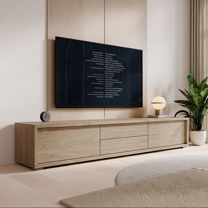 Fortunato - TV-Meubel - Eiken - 180 cm