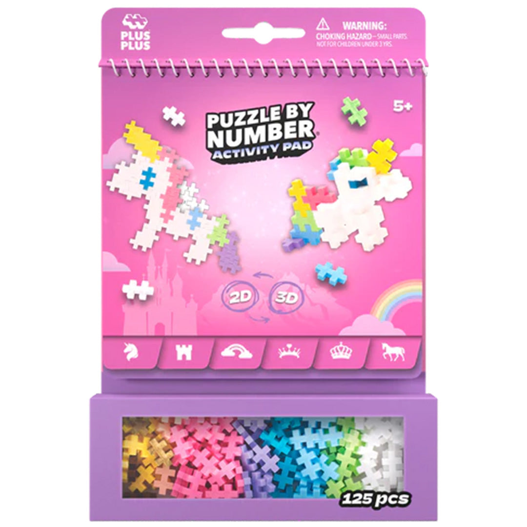 plus-plus bouwstenen met activiteitenboekje - fairytale - 125st