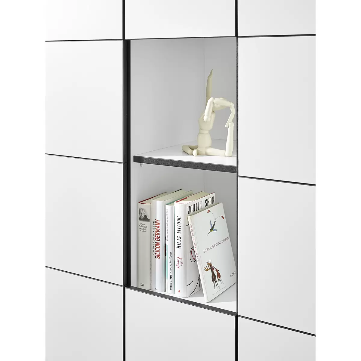 Sideboard Vega schwarz,weiss