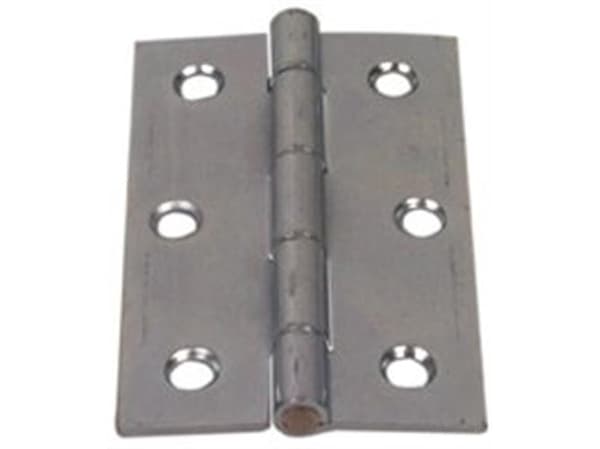 Kanthængsel 64x18mm m/fast messingtap