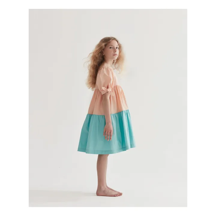 The Middle Daughter Robe Popeline de Coton | Rose pêche