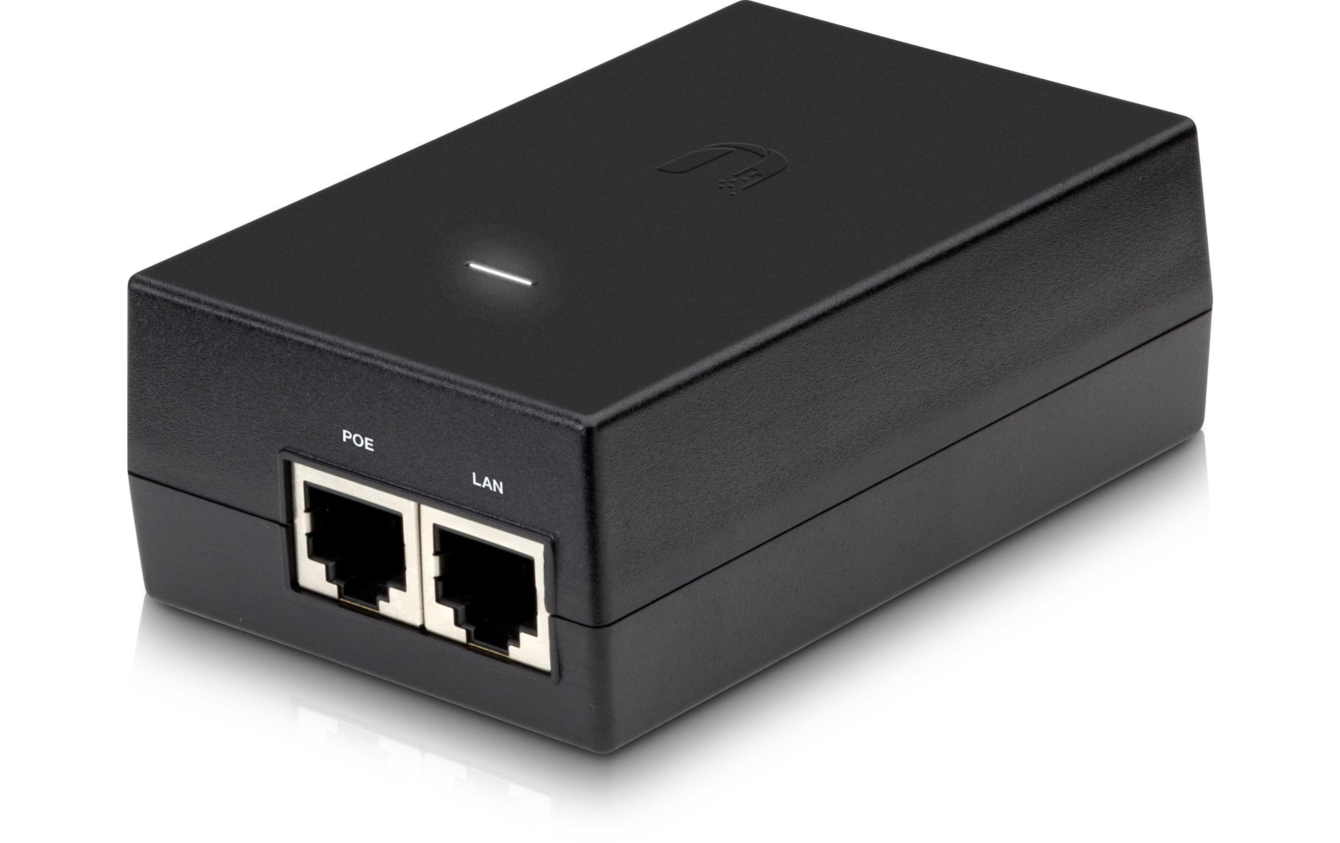 PoE Injector POE-48-24W-G 48 Volt GE 24 WattPower over Ethernet Adapter: Stromversorgung für netzwerkfähige Geräte