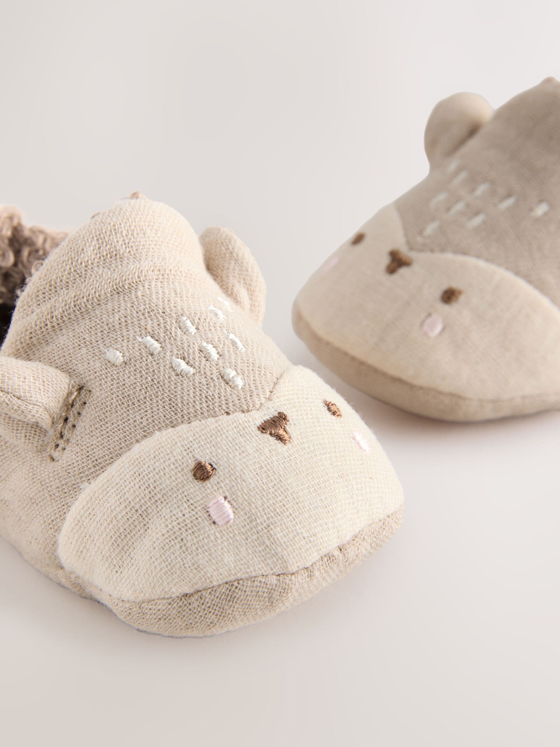 Neutraal - Baby Personage instapschoenen (0-18mnd)