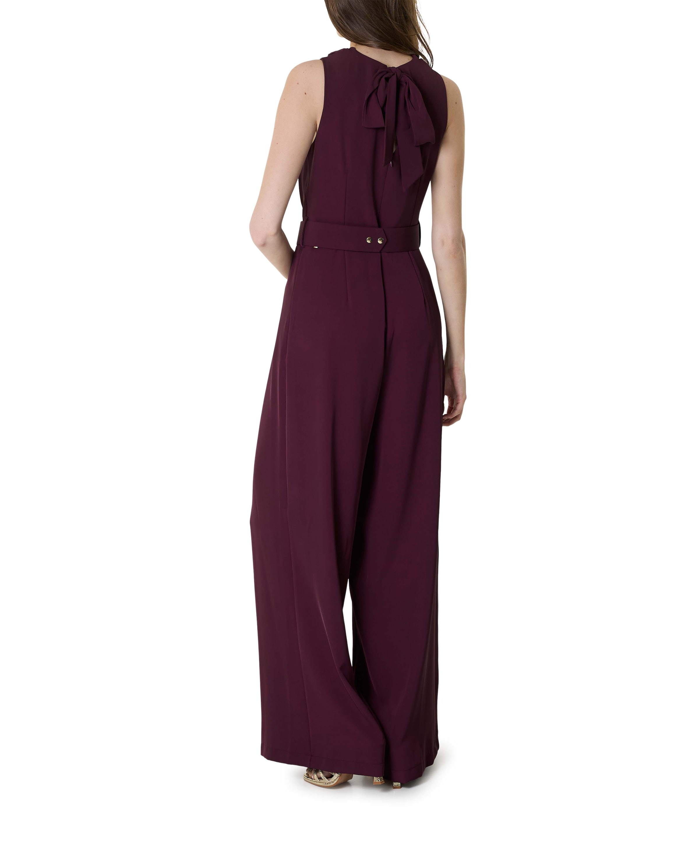 Rinascimento DIANA B-219/26 Tuta dames jumpsuit bordeaux