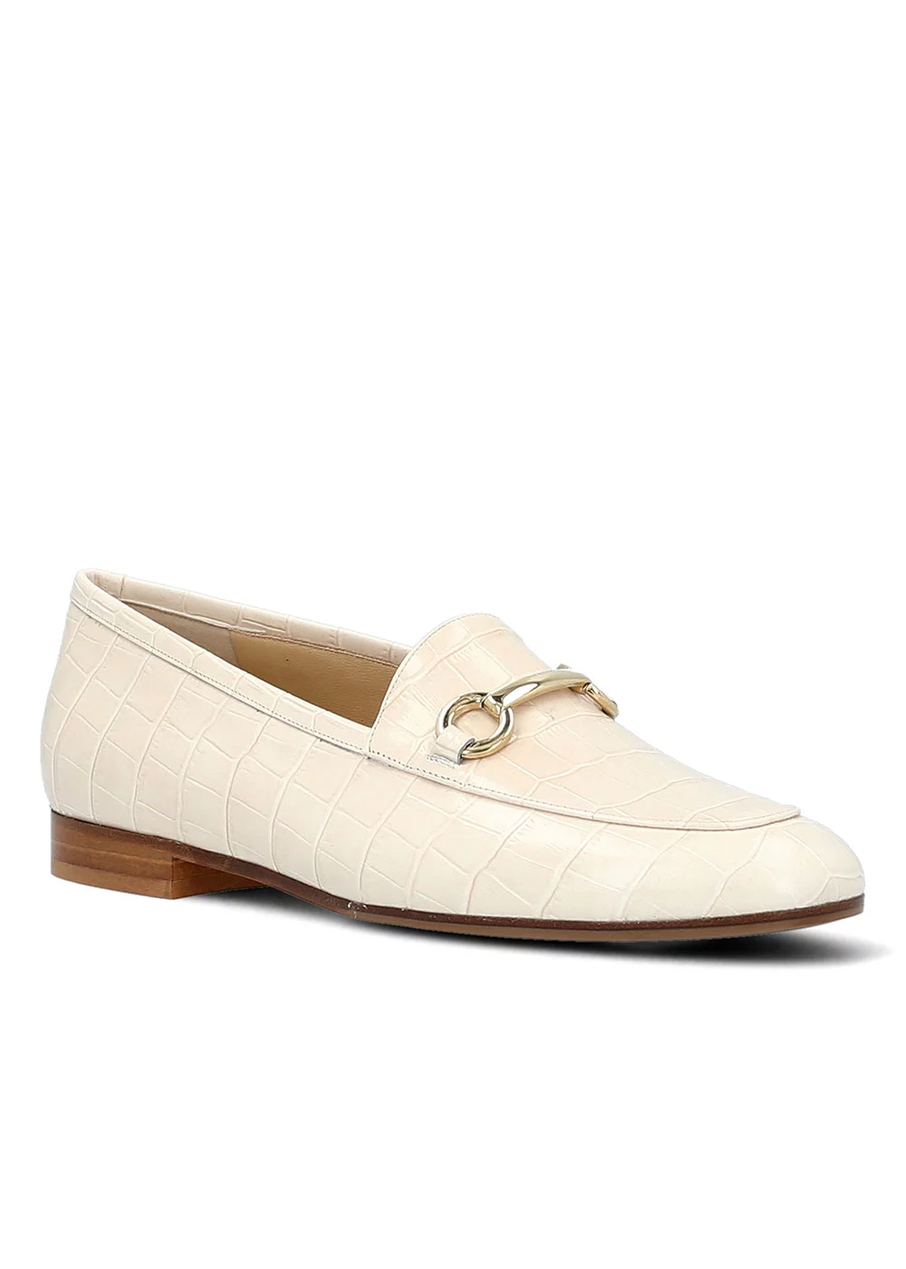 MOCASSIN LA HAVANE CROCO CAMEL