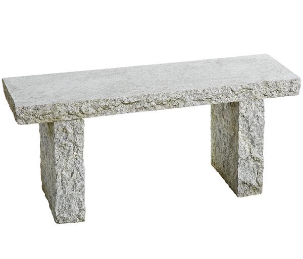 Dehner Granit-Gartenbank, 2-Sitzer
