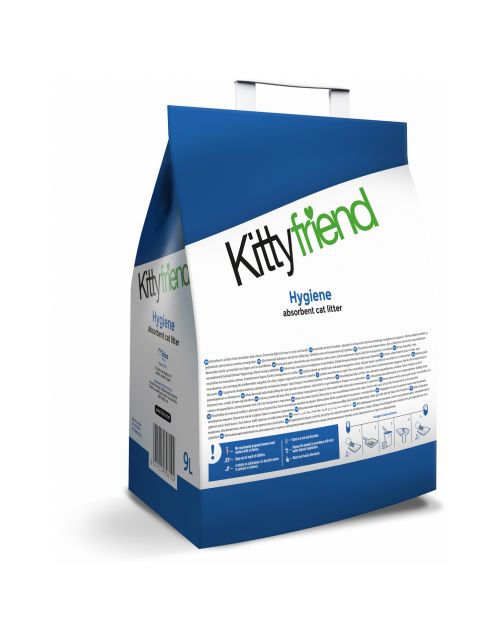 Kittyfriend Hygiene+ - Kattenbakvulling - 9 l