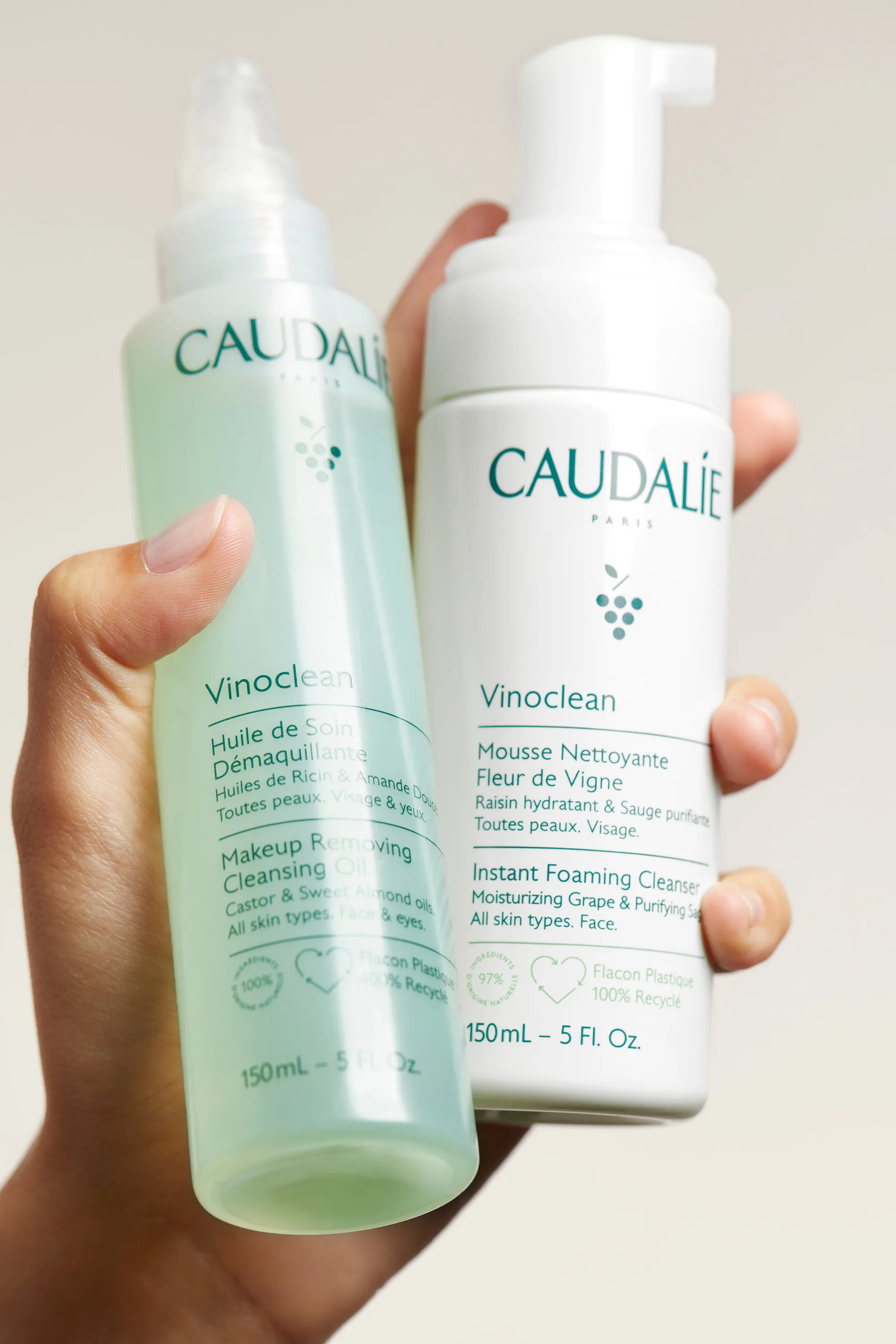 Caudalie Huile de soin démaquillante Vinoclean-150 ml