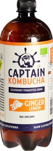 captain kombucha Bio Ginger 1lt