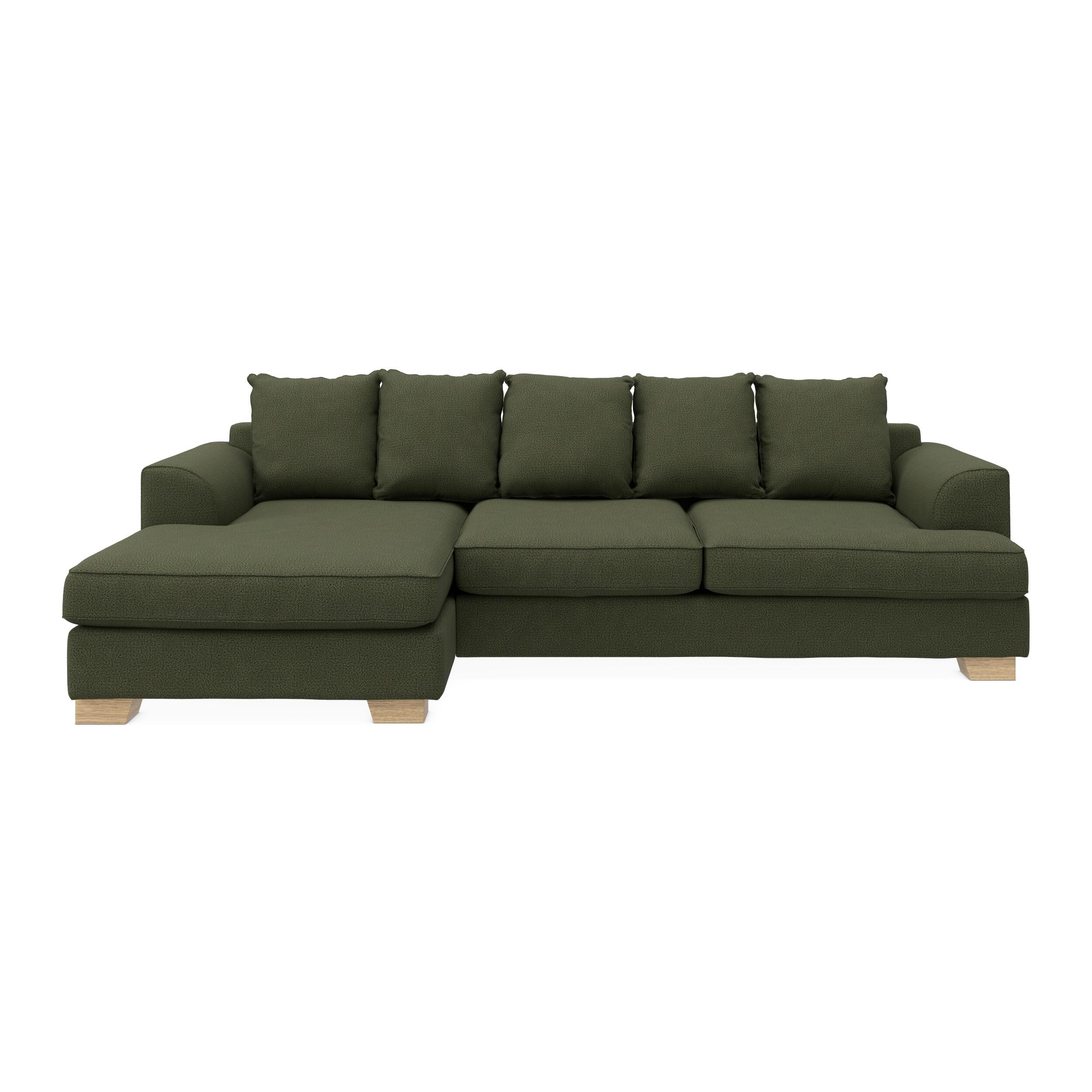 Kingston venstrevendt sofa med chaiselong
