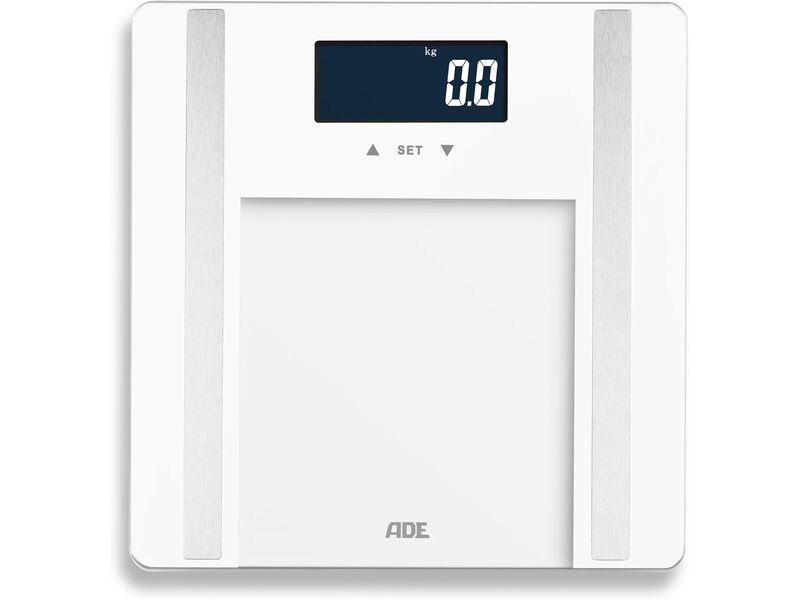 ADE Körperanalysewaage Ines Weiss Digitale Körperfettwaage bis 200 kg