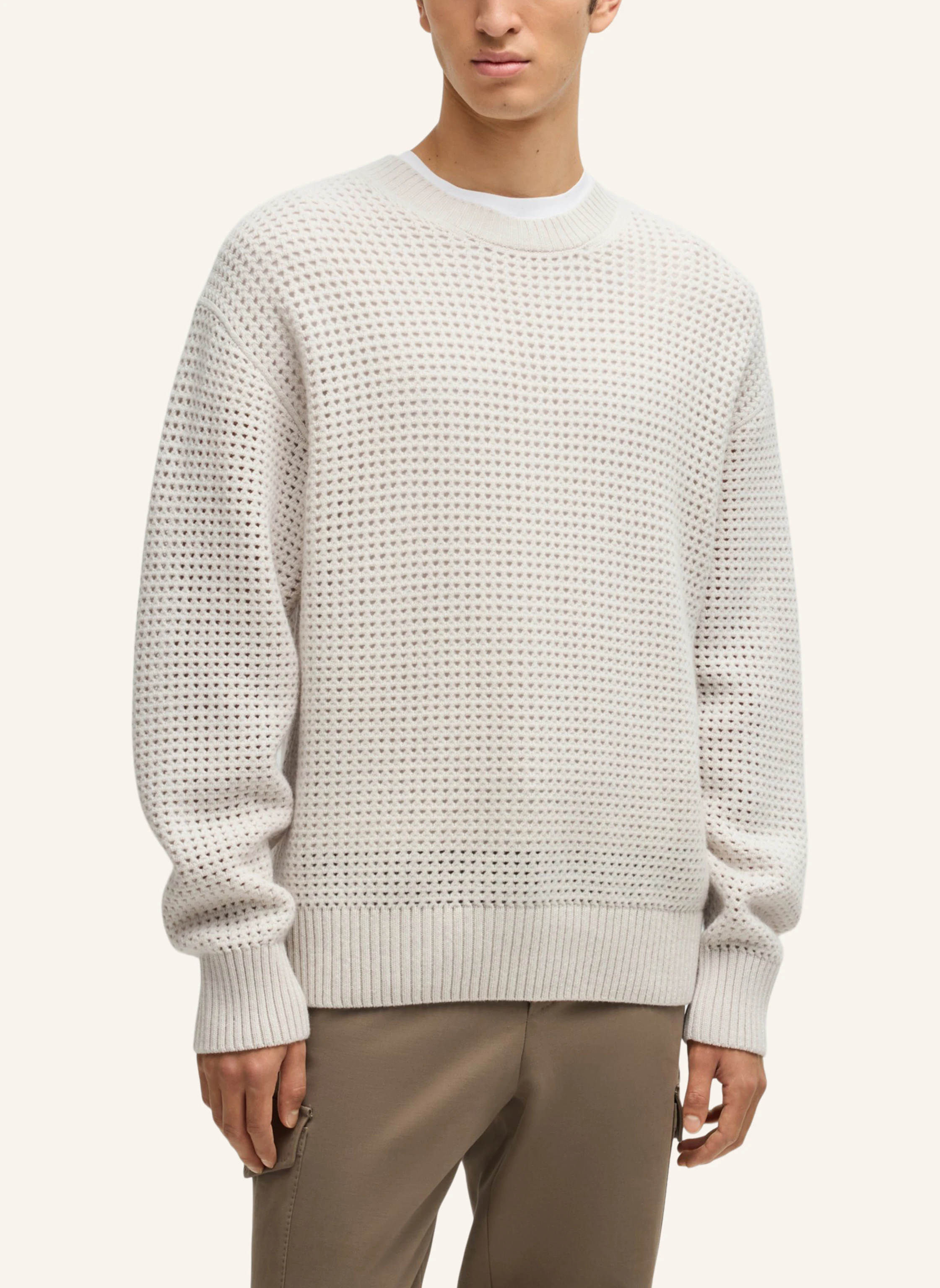 BOSS Pullover L-BOSFORO Relaxed Fit