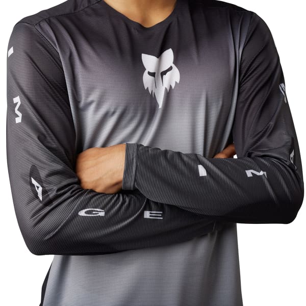 Maillot VTT FOX FLEXAIR LS JERSEY NOVAH STEEL GRAY