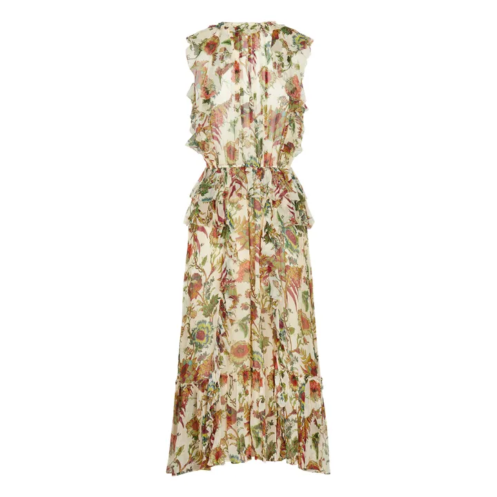 Ulla Johnson Robe Adrienne Soie | Ecru