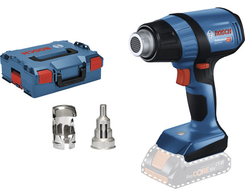 Bosch Professional GHG 18V-50 accu-heteluchtblazer inclusief L-BOXX, zonder accu en oplader