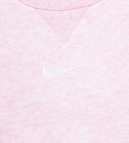 Nike Sweatset - Sweatshirt/Jogginghosen - Pink Schaumstoff Heath