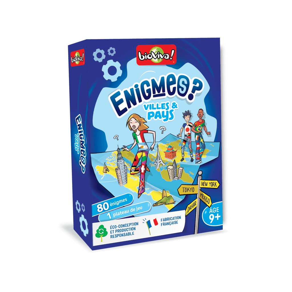 Enigmes - Villes Et Pays