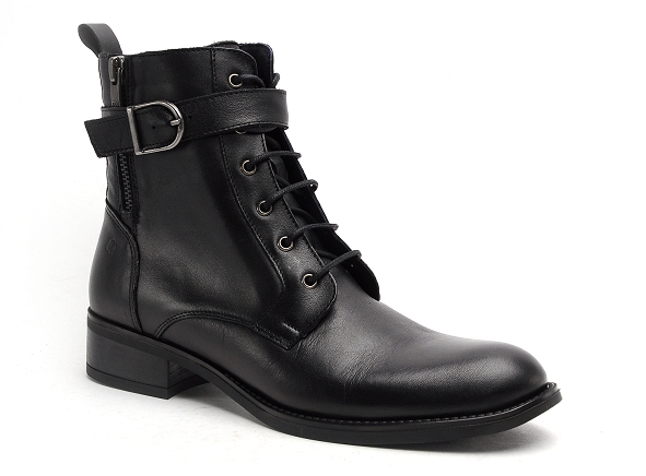 Dorking boots bottine plates femme d9123 su noir