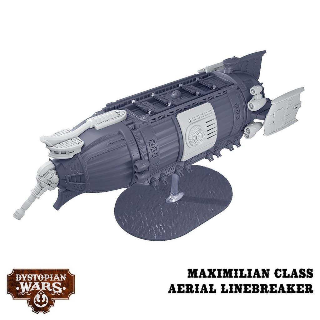 Dystopian Wars - Maximilian Aerial Linebreaker