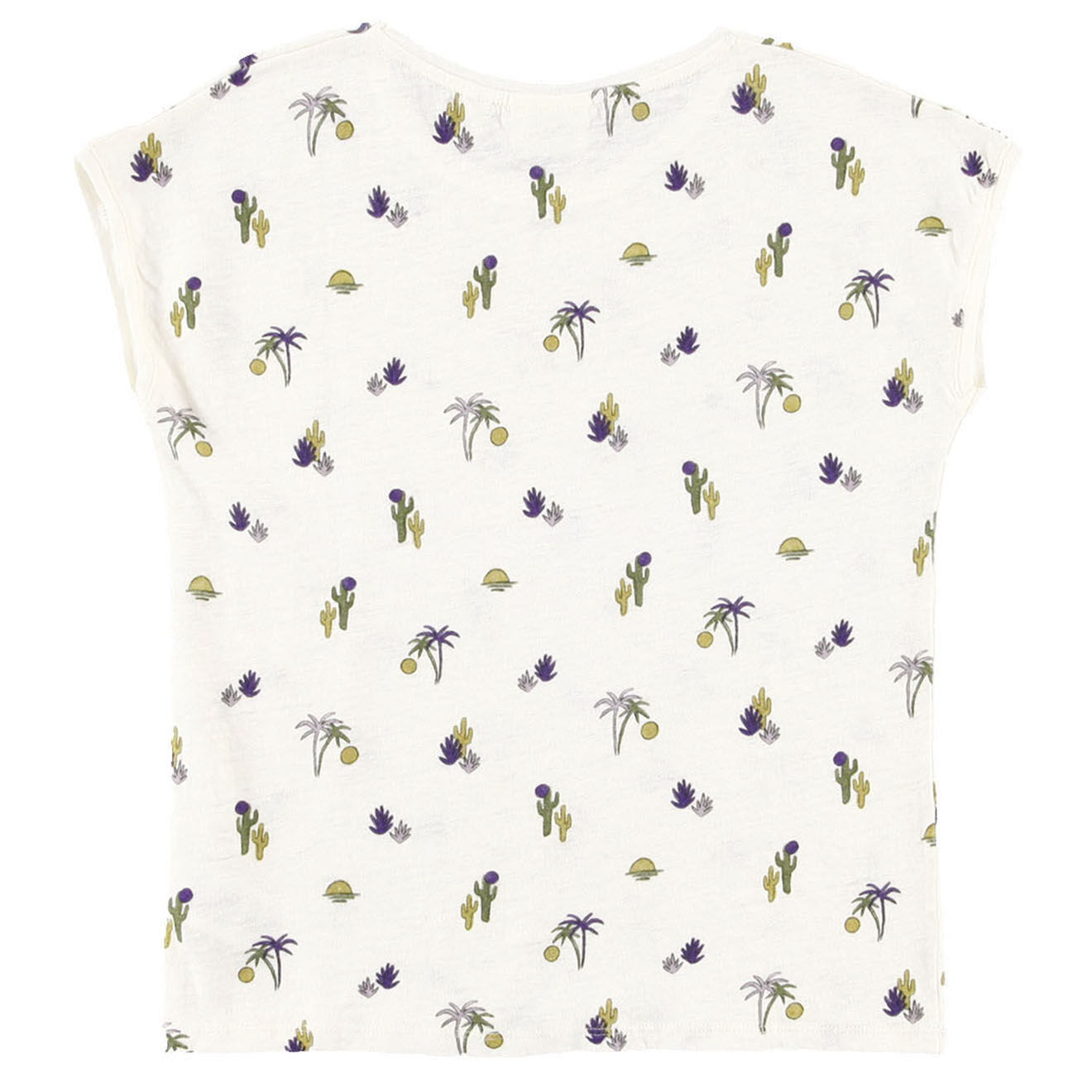 Hartford T-Shirt 100% Lin Tewis iris/vert/jacynthe