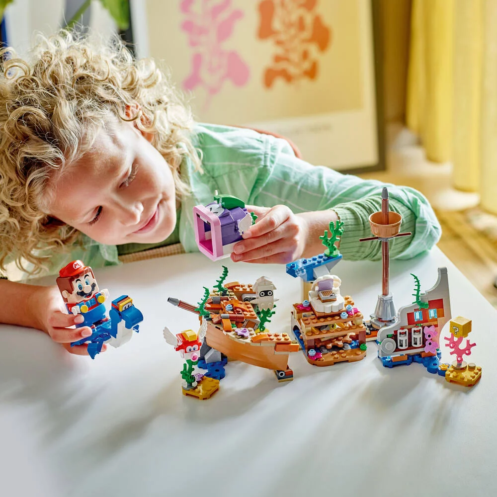 LEGO®SUPER MARIO™ 71432 - ENSEMBLE D'EXTENSION AVENTURE DANS L'EPAVE ENGLOUTIE