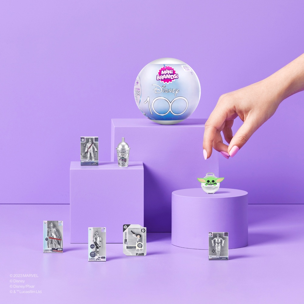100 Mini Brands Limited Edition Platinum Capsule Assortment von ZURU