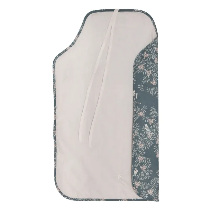 garbo&friends Matelas à langer de voyage Fauna | Bleu