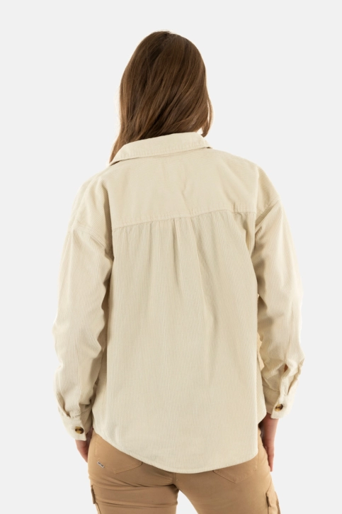 Chemisier superdry chunky cord 9sh birch