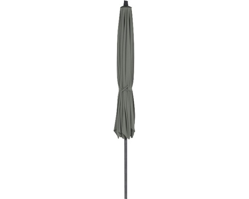 Avio parasol, polyester, Ø 350 cm, antraciet olijf