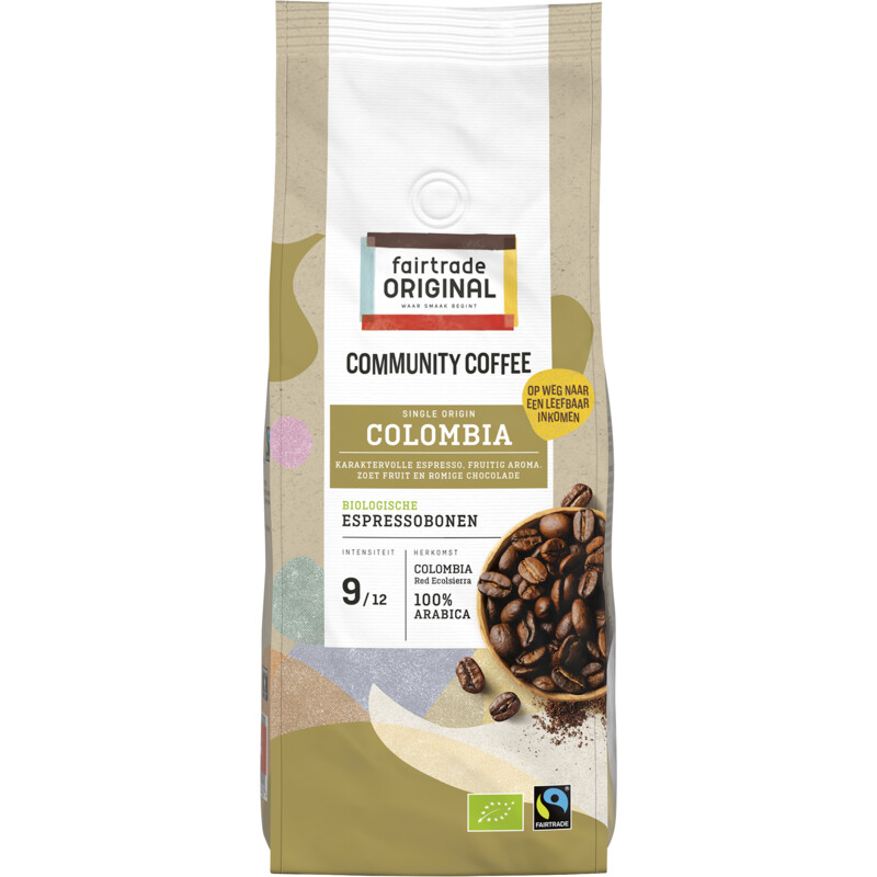 Fairtrade Original Colombia biologische espressobonen