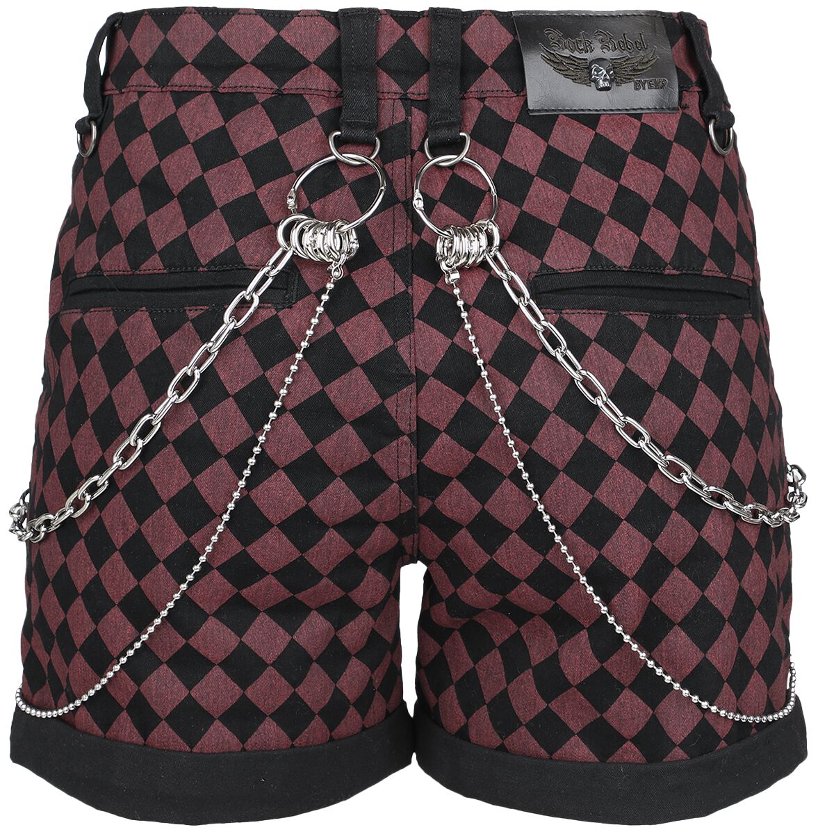 Checkerboard Shorts | Rock Rebel by EMP Short