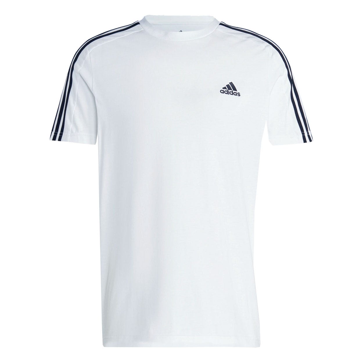 adidas  Essentials Single Jersey 3-Stripes T-shirt