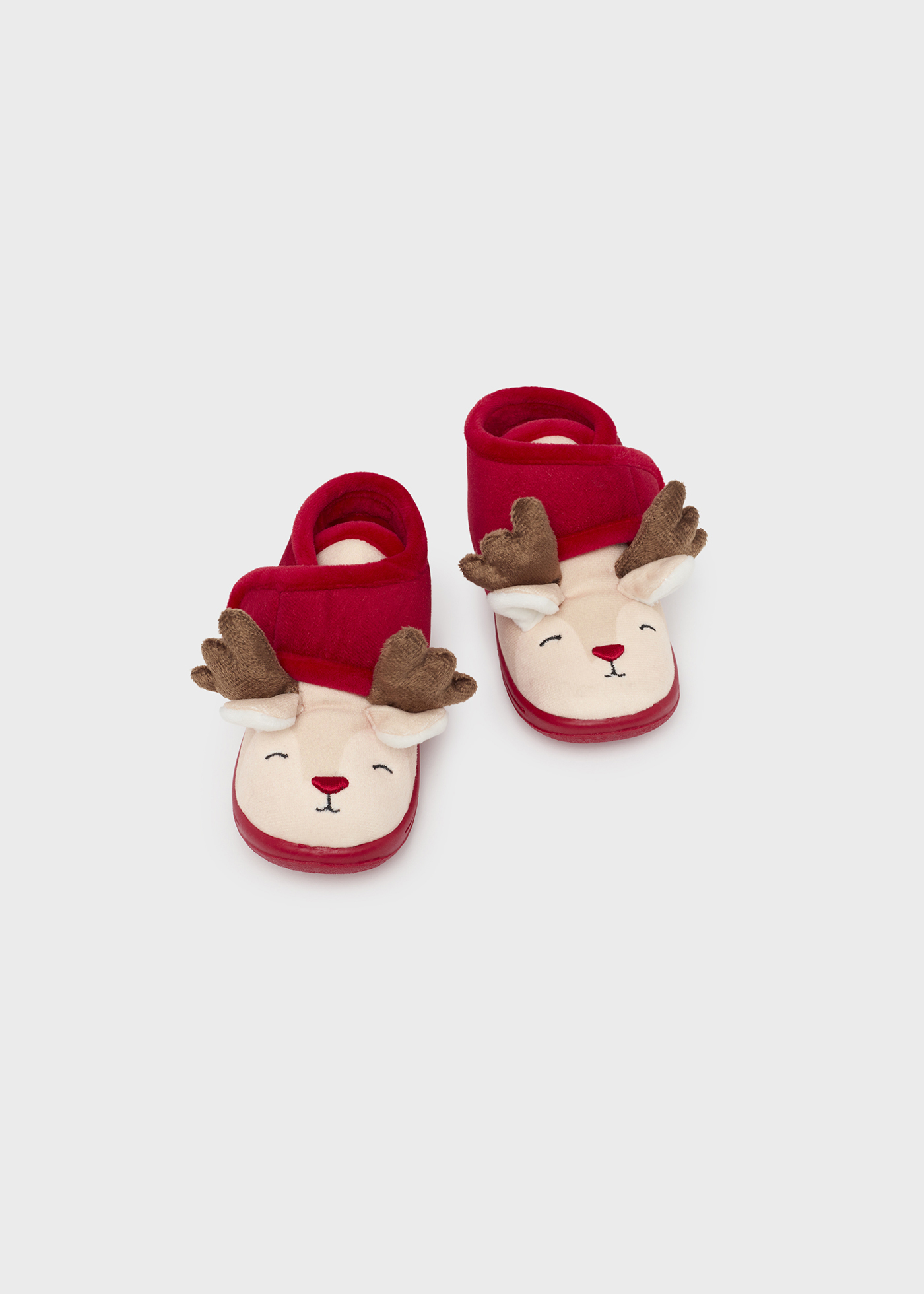 Pantufas de bebê com orelhas