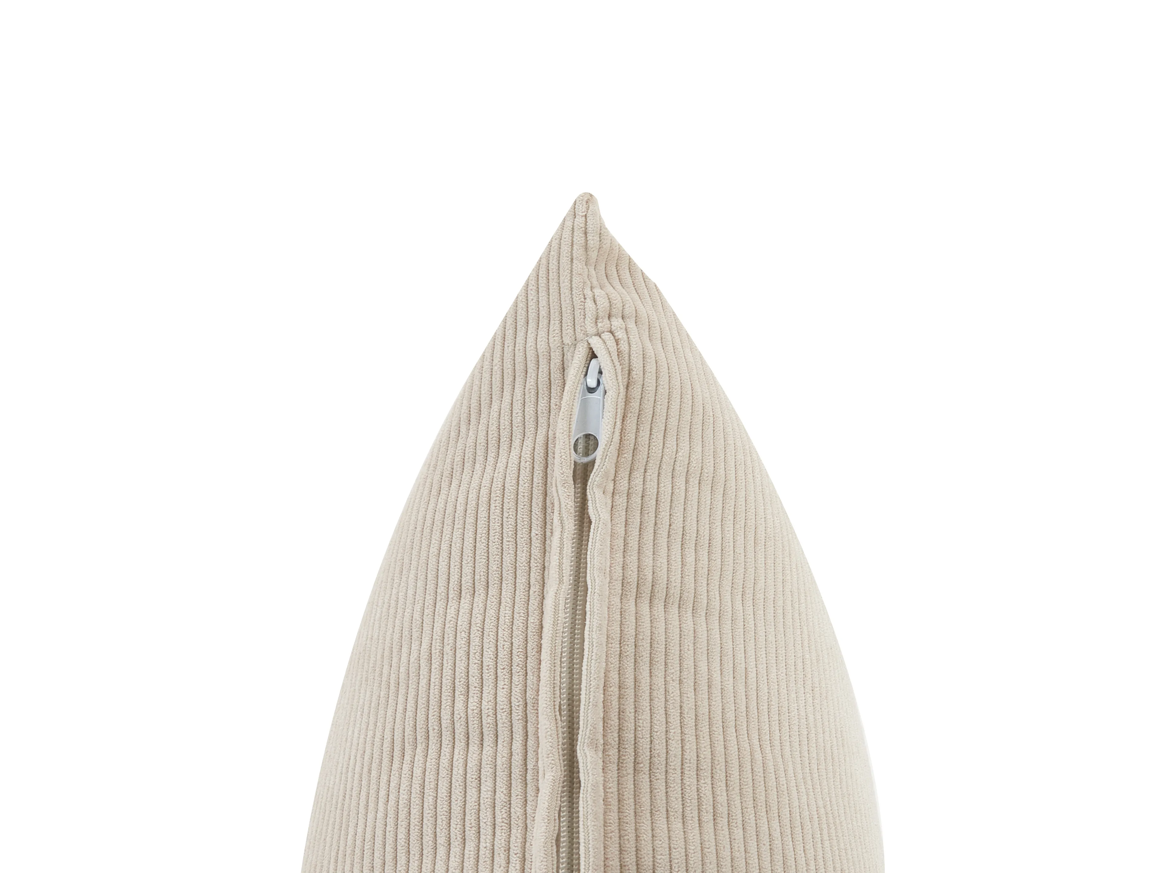 Modulaire bank 3-zits LEMVIG Corduroy Lichtbeige met ottomaan