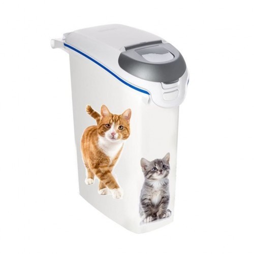 Porta-combustíveis fotográfico para gatos, branco