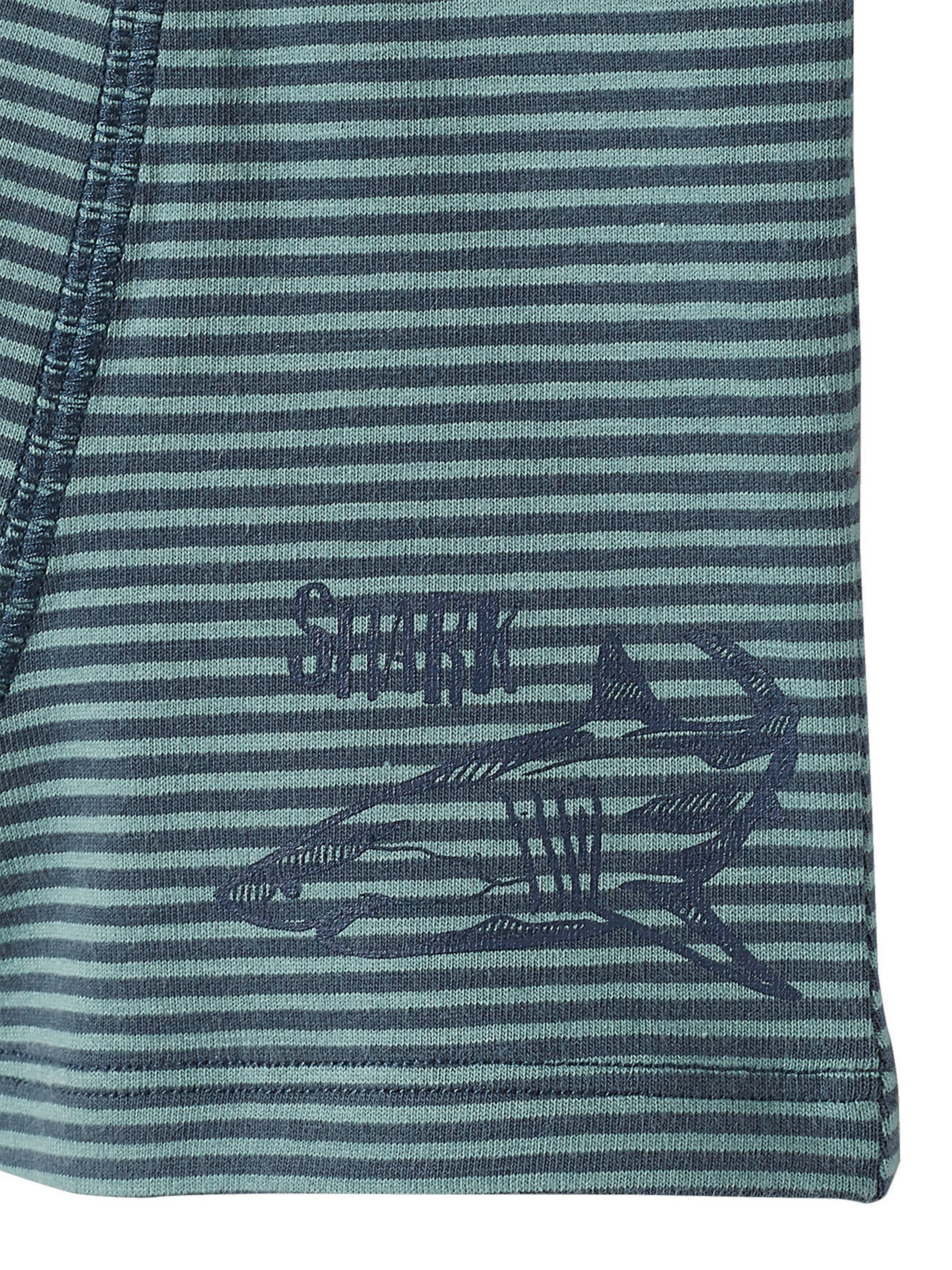 Vertbaudet 5er-Pack Jungen Boxershorts, Haie pack blau