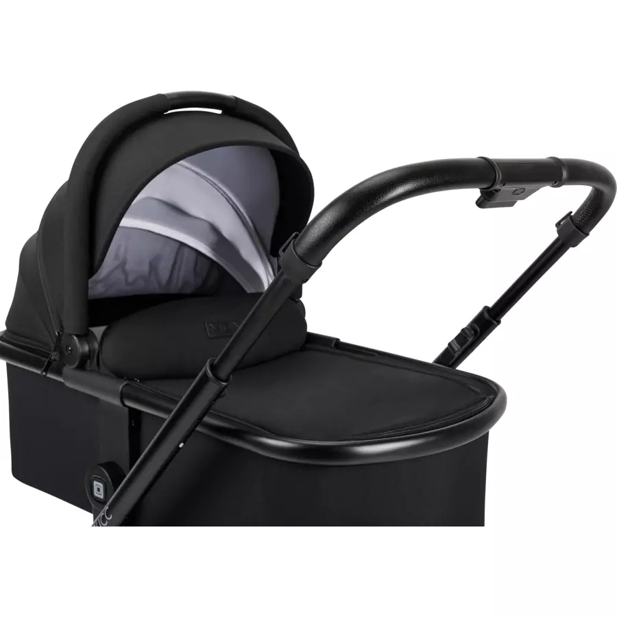 MOON Kombikinderwagen Clicc black melange