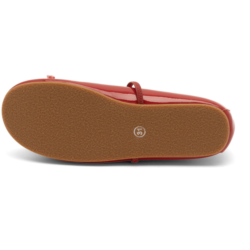 Køb Bisgaard Red Patent Palma Ballerina