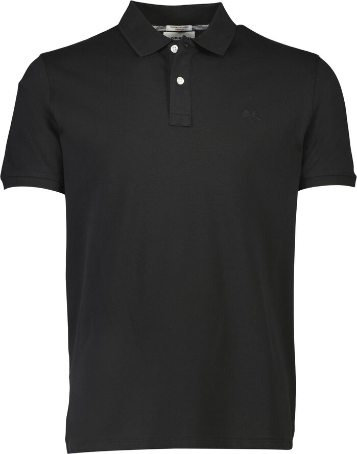 Lindbergh Polo tee S/S Sort