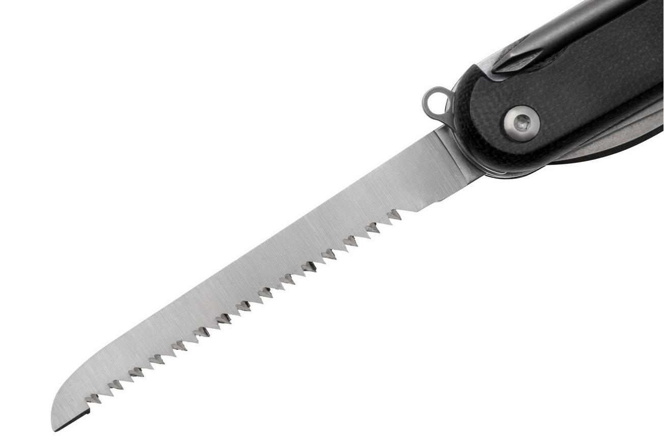 MKM Malga 5 MP05MAG-BC Magnacut Black Canvas Micarta, zakmes