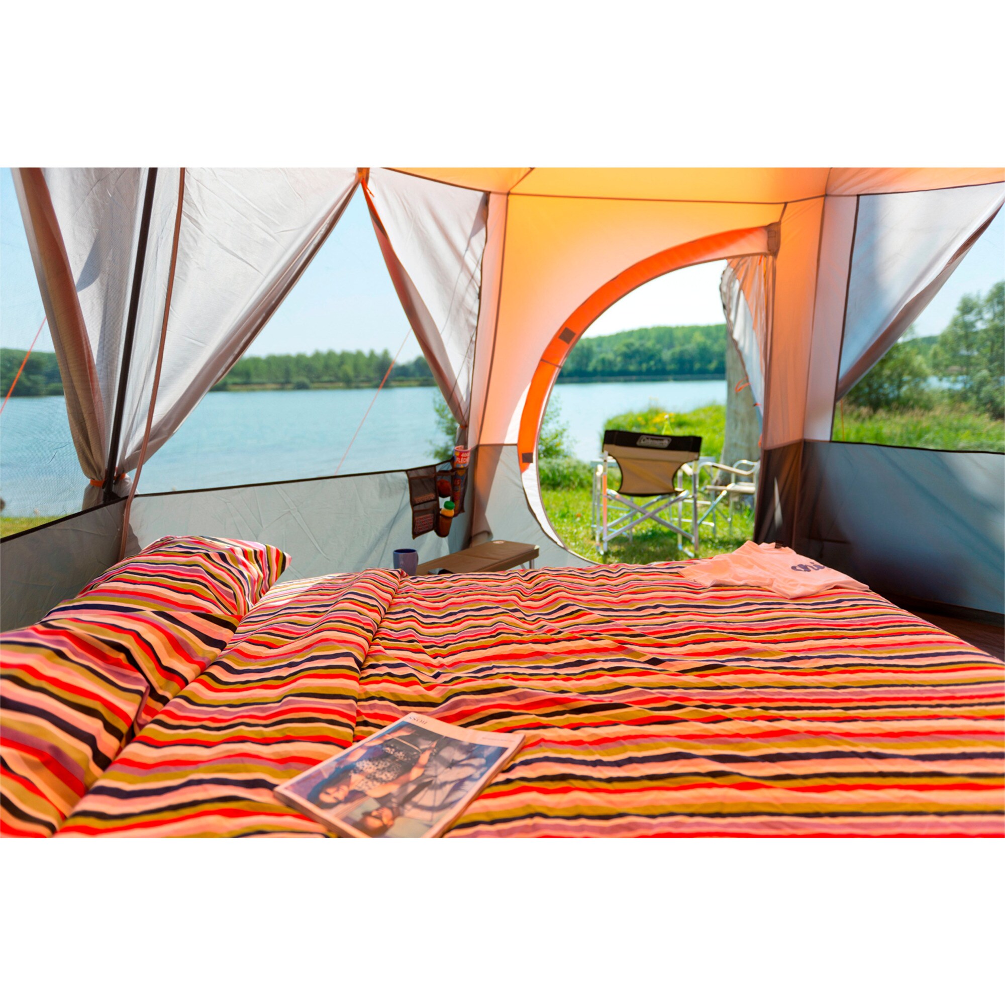 Coleman Zelt Kuppelzelt Octagon 8 Orange