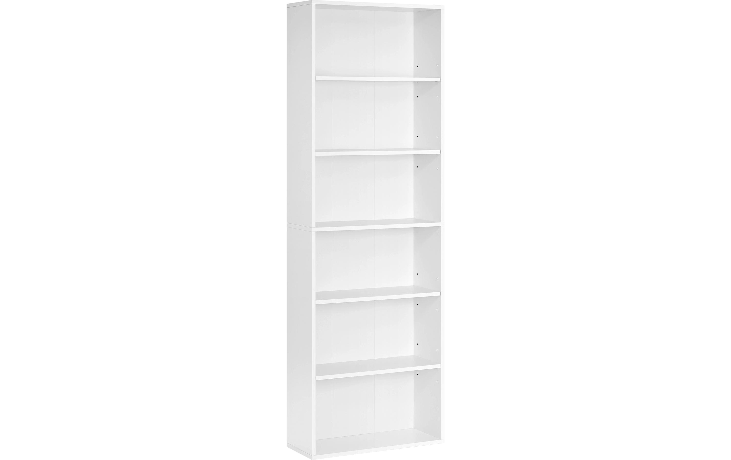 Bücherregal Weiss<br>Offenes Standregal