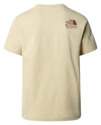 T-Shirt Manches Courtes The North Face Nature Beige